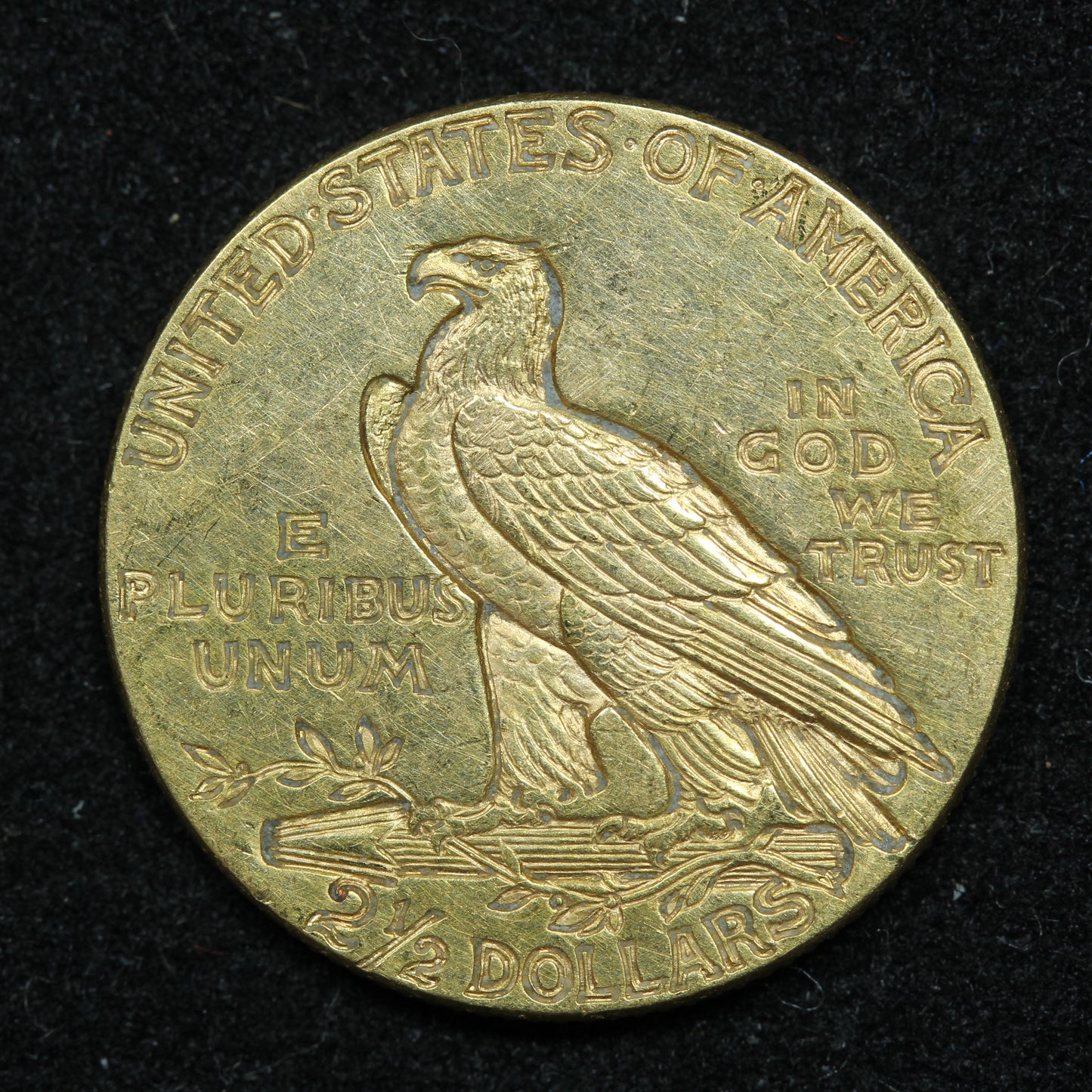 1928 $ 2.5 2.50 Gold Indian Head Quarter Eagle Coin