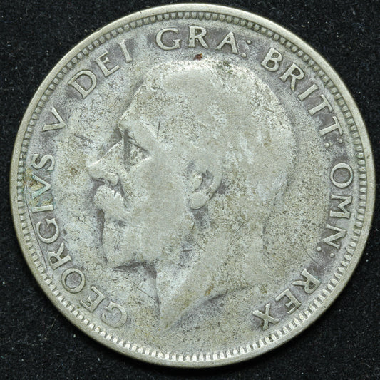 1927 Great Britain Silver Half Crown - GEORGE V - KM# 830