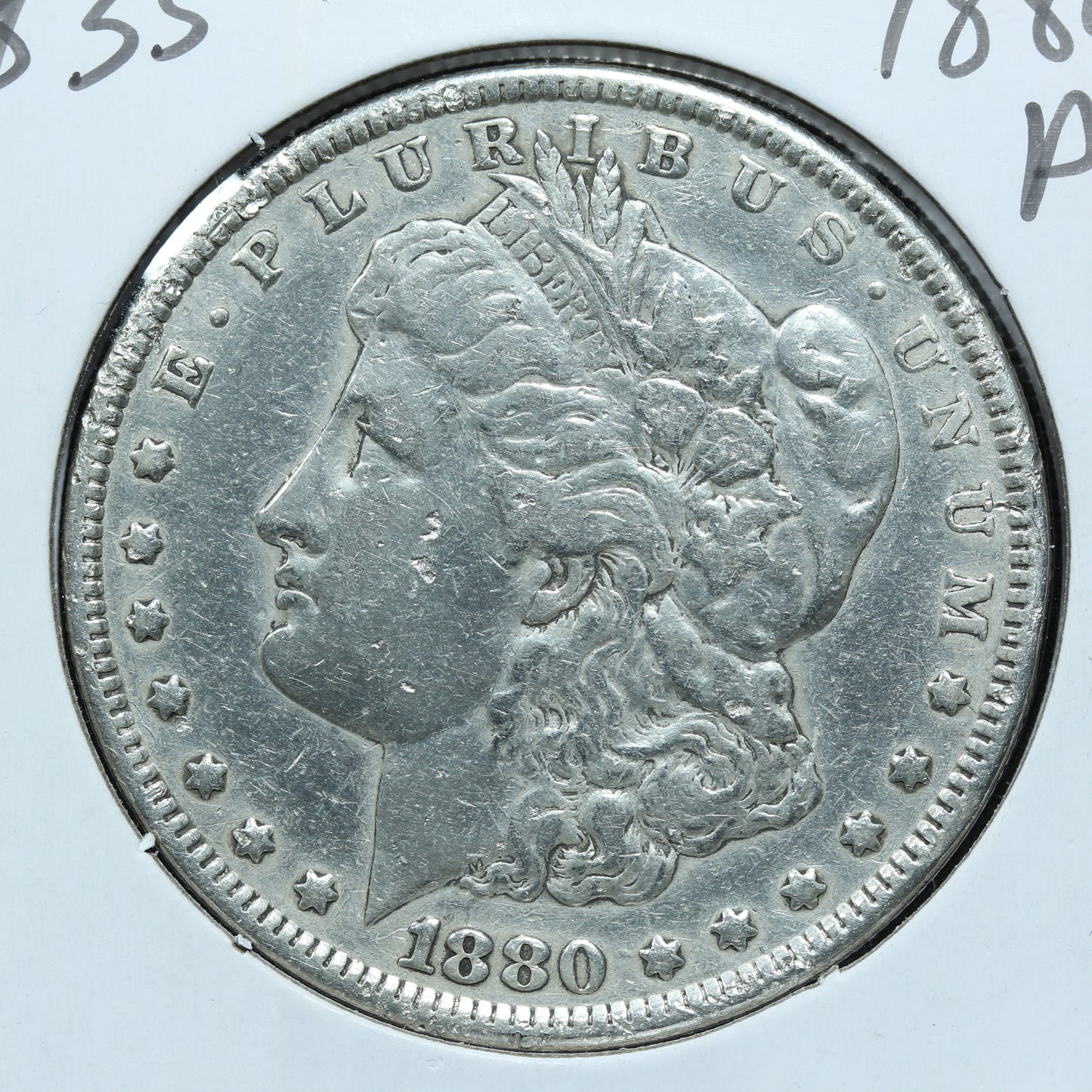 1880 P Morgan Silver Dollar - Philadelphia