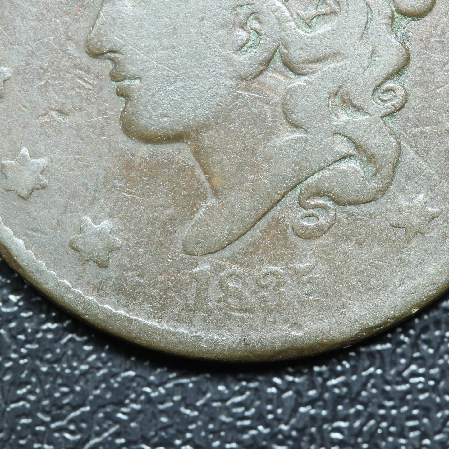 1835 Liberty Head Large Cent Young Head of 1836