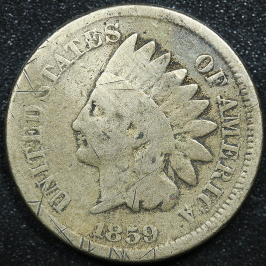 1859 Indian Head Penny