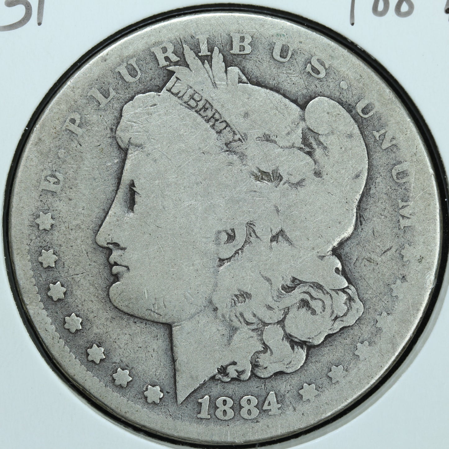 1884 P Morgan Silver Dollar - Philadelphia
