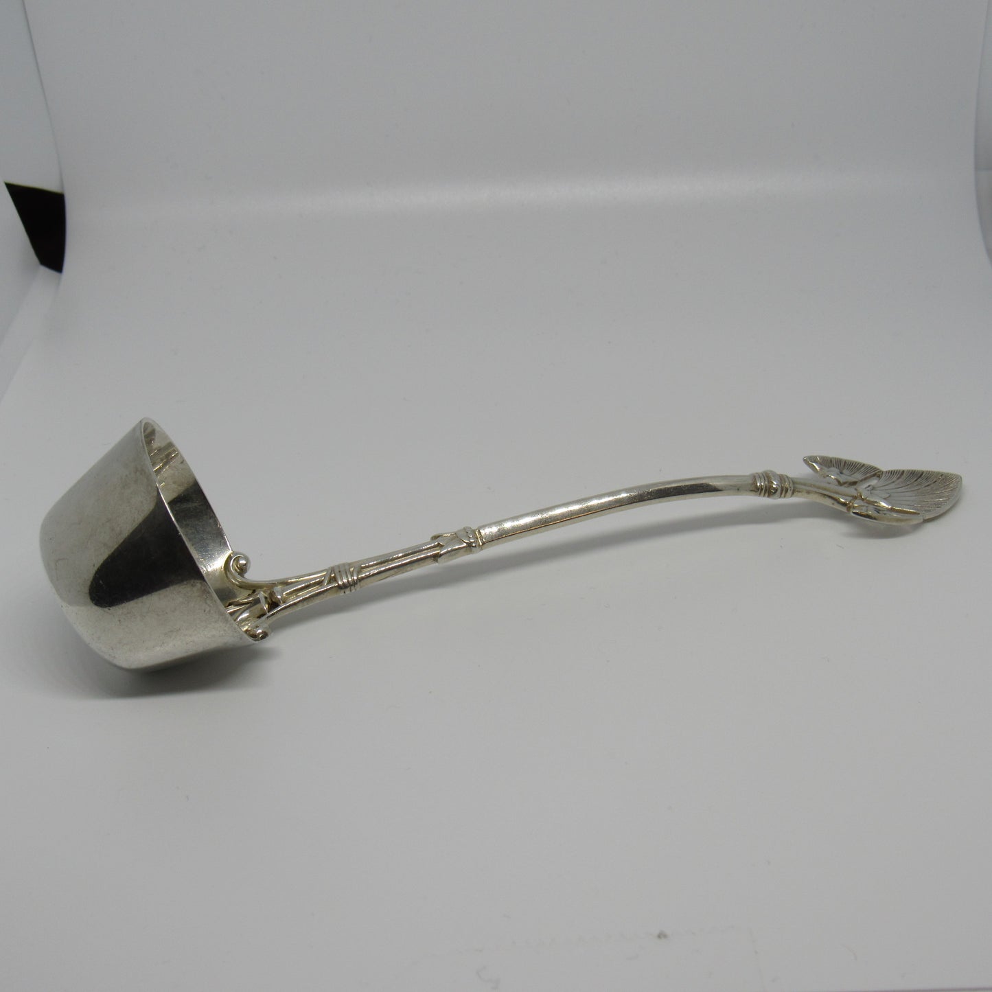 Gorham Lotus Sterling Silver Bucket Style Cream Ladle - Mono