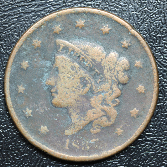 1837 Large Cent Liberty Head