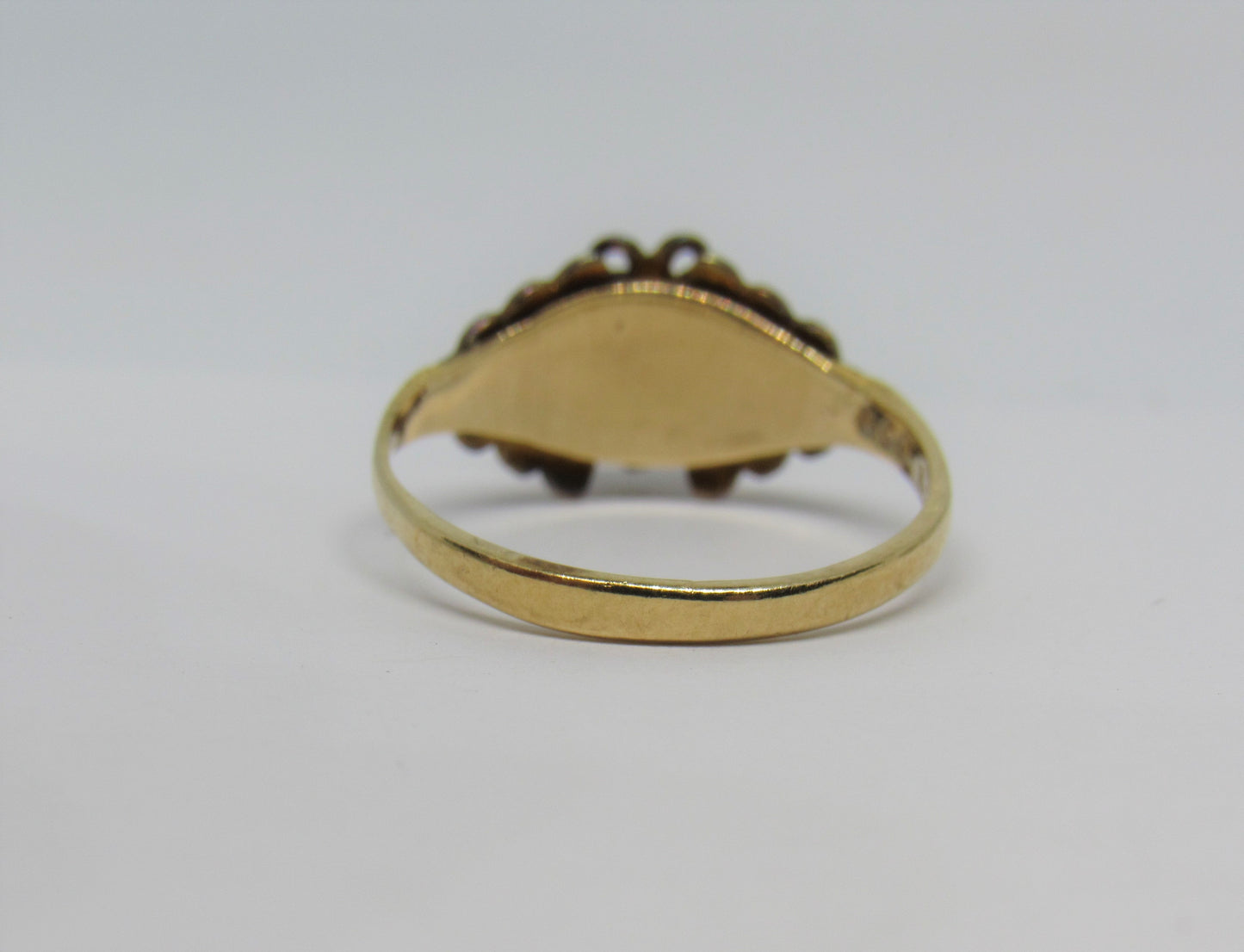 10k Tri Color Black Hills Gold Coleman Co CCO Butterfly Ring - Sz 4.5