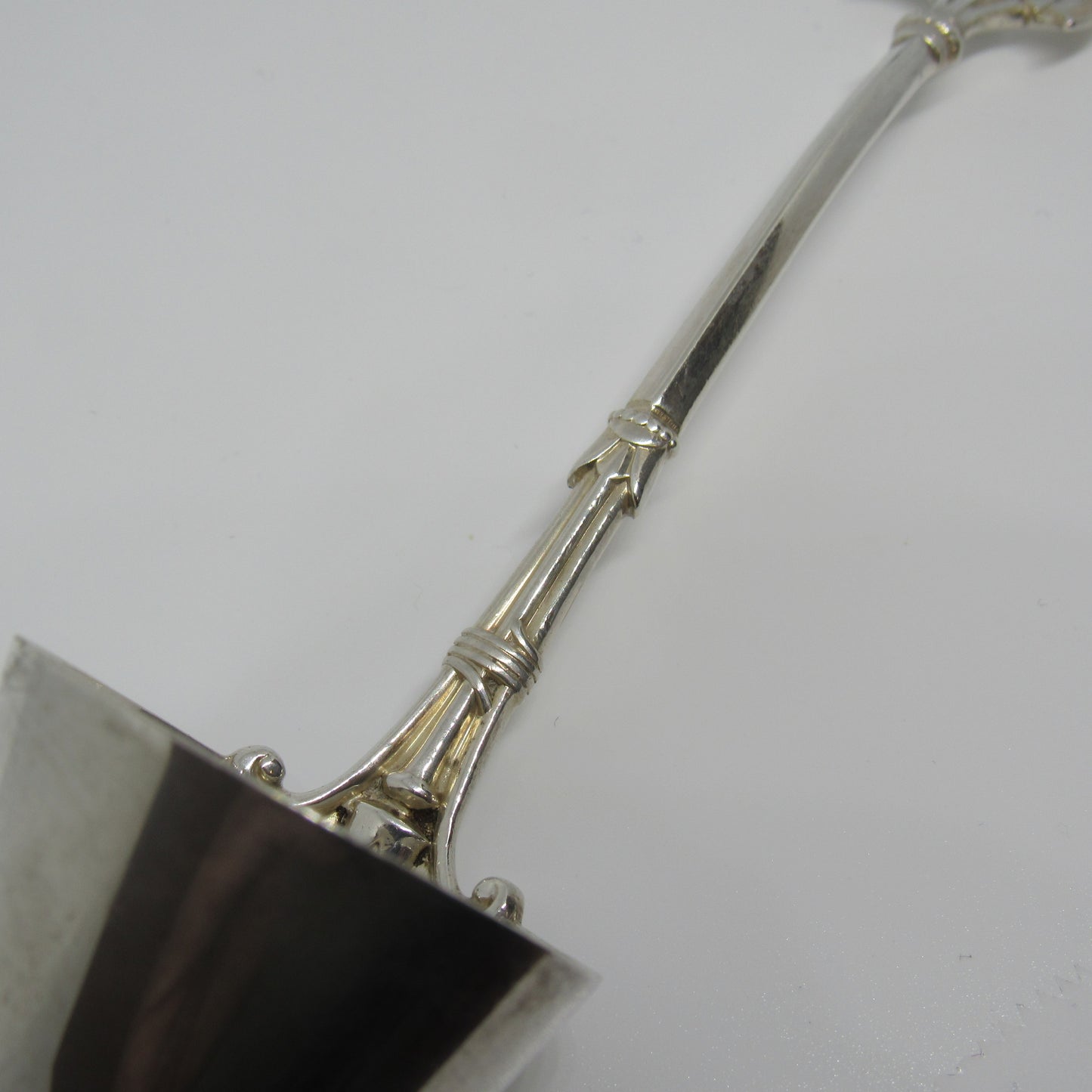Gorham Lotus Sterling Silver Bucket Style Cream Ladle - Mono