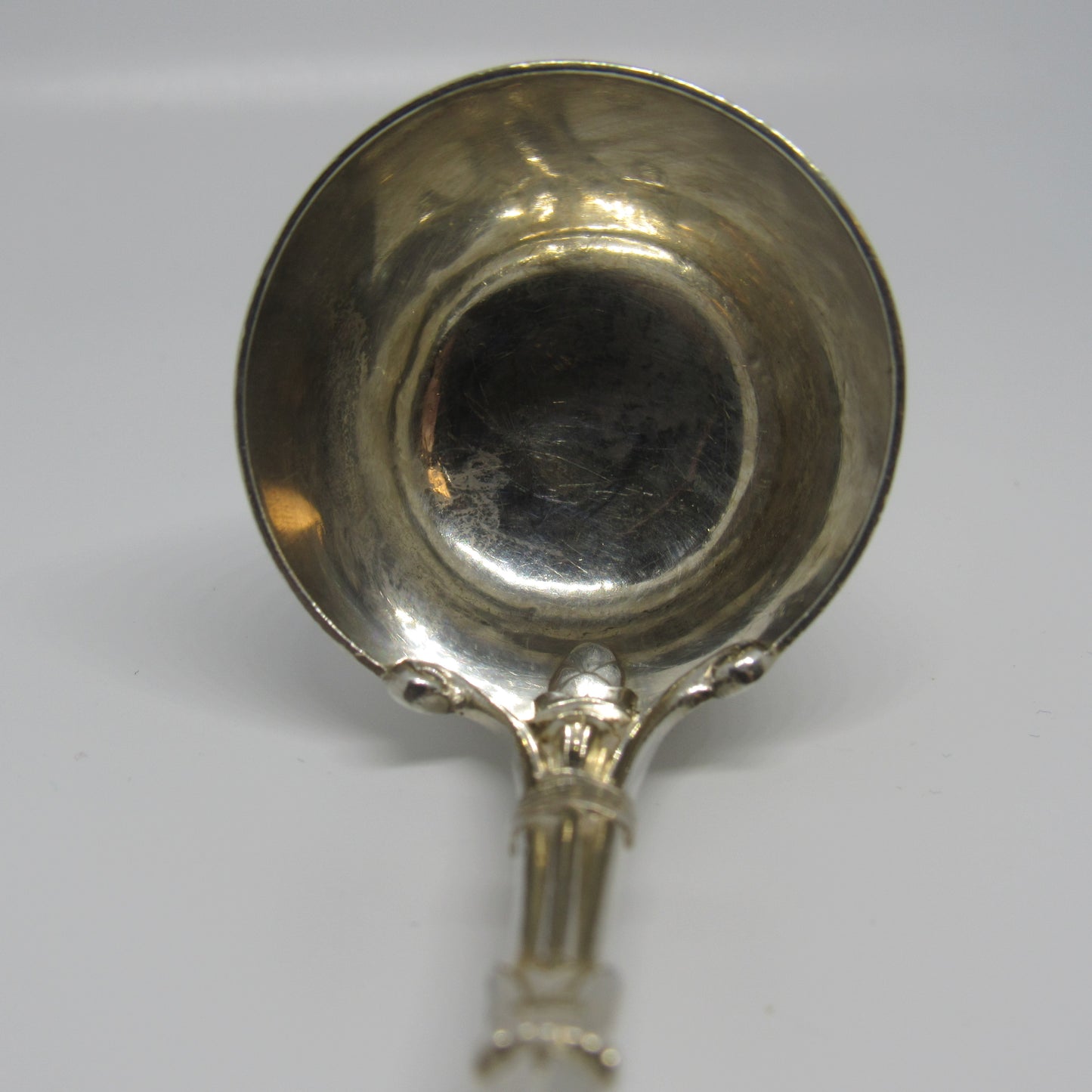 Gorham Lotus Sterling Silver Bucket Style Cream Ladle - Mono