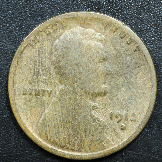 1912 D Lincoln Wheat Penny