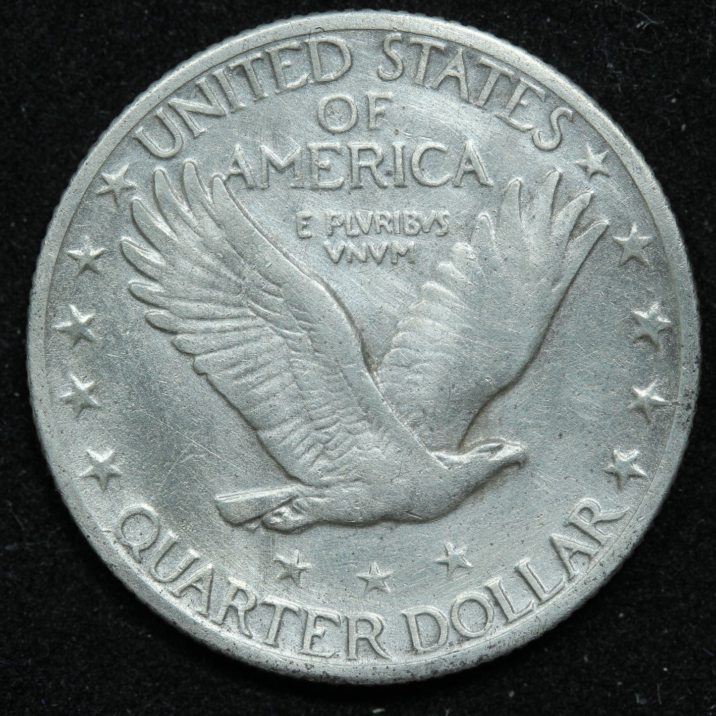 1927 Standing Liberty 90% Silver Quarter - Look!