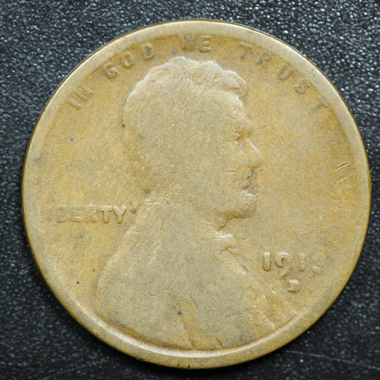 1913 D Lincoln Wheat Penny