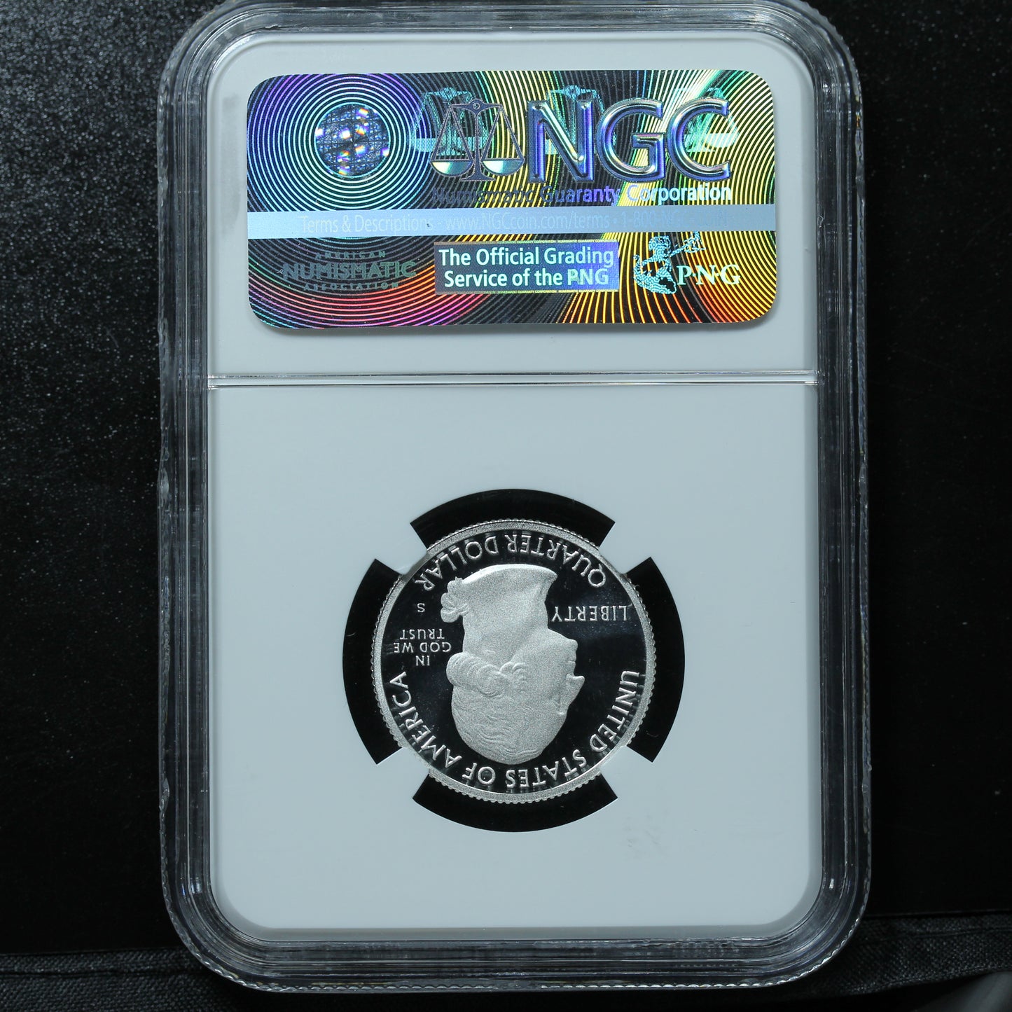 2016 25c Shawnee Illinois Silver NGC PF70 UCAM ANA 125th Annv.