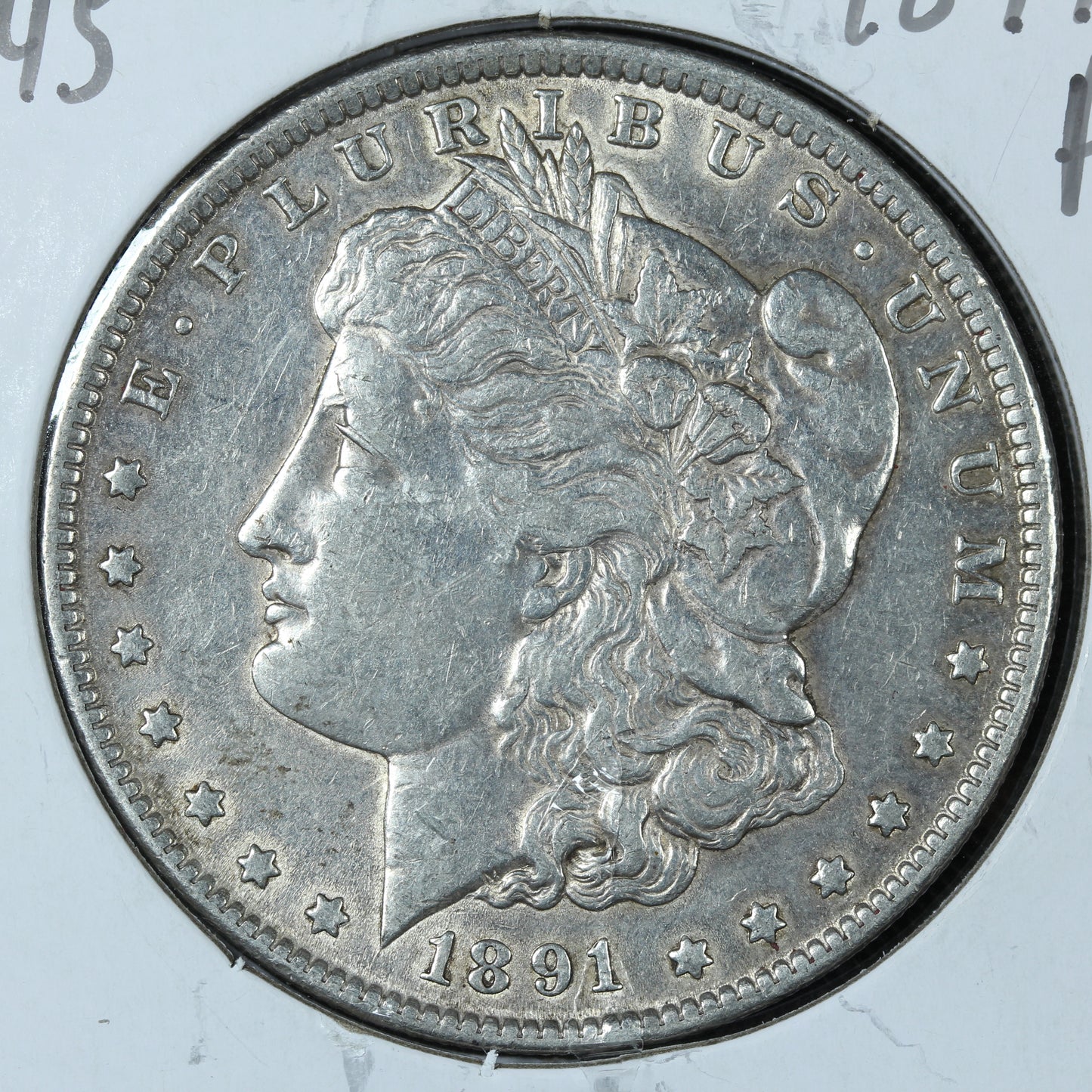 1891 P Morgan Silver Dollar - Philadelphia