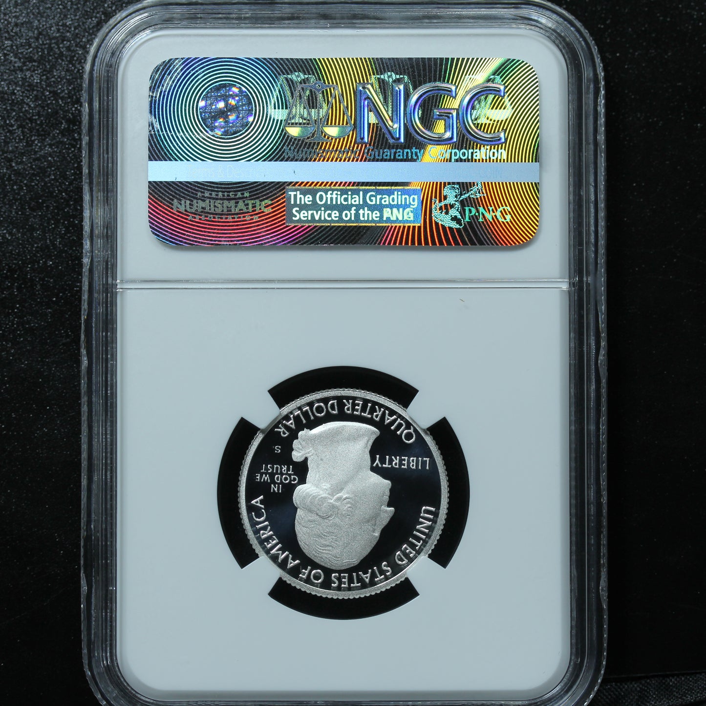 2016 25c Fort Moultrie S Carolina Silver NGC PF70 UCAM ANA 125th Annv.