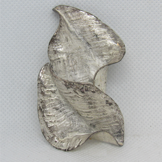 J. Gabriel Vintage Pin Brooch Wave Flower Design