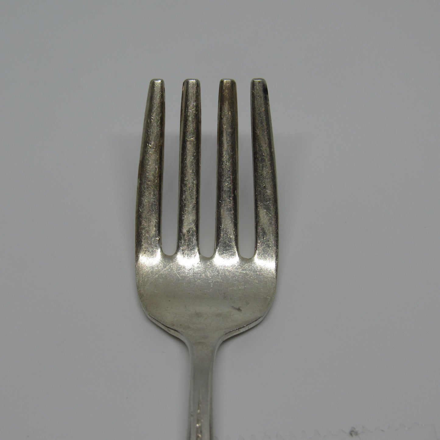 Towle Rambler Rose Sterling Silver Spoon & Fork 2 Piece Baby Set - No Mono