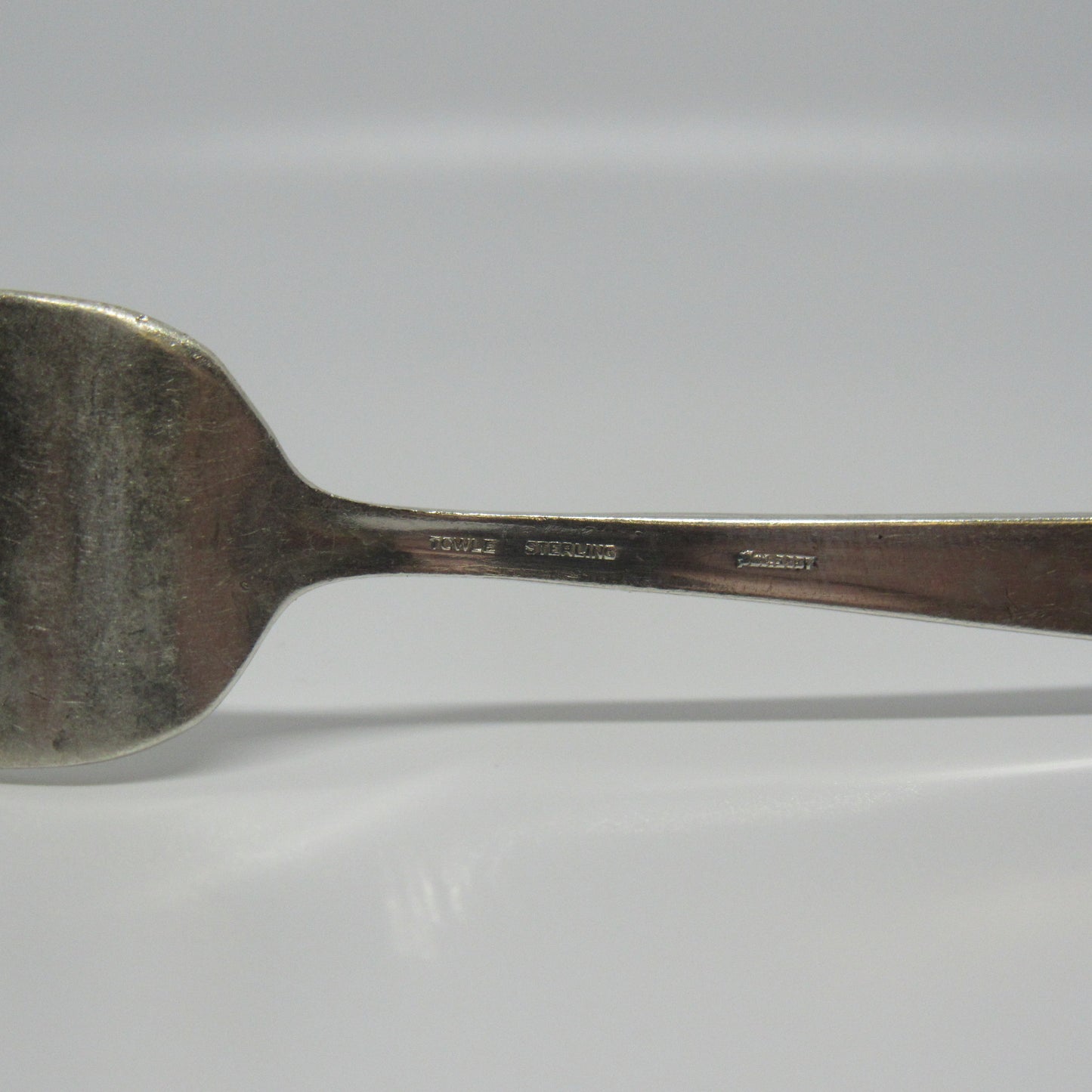 Towle Rambler Rose Sterling Silver Spoon & Fork 2 Piece Baby Set - No Mono