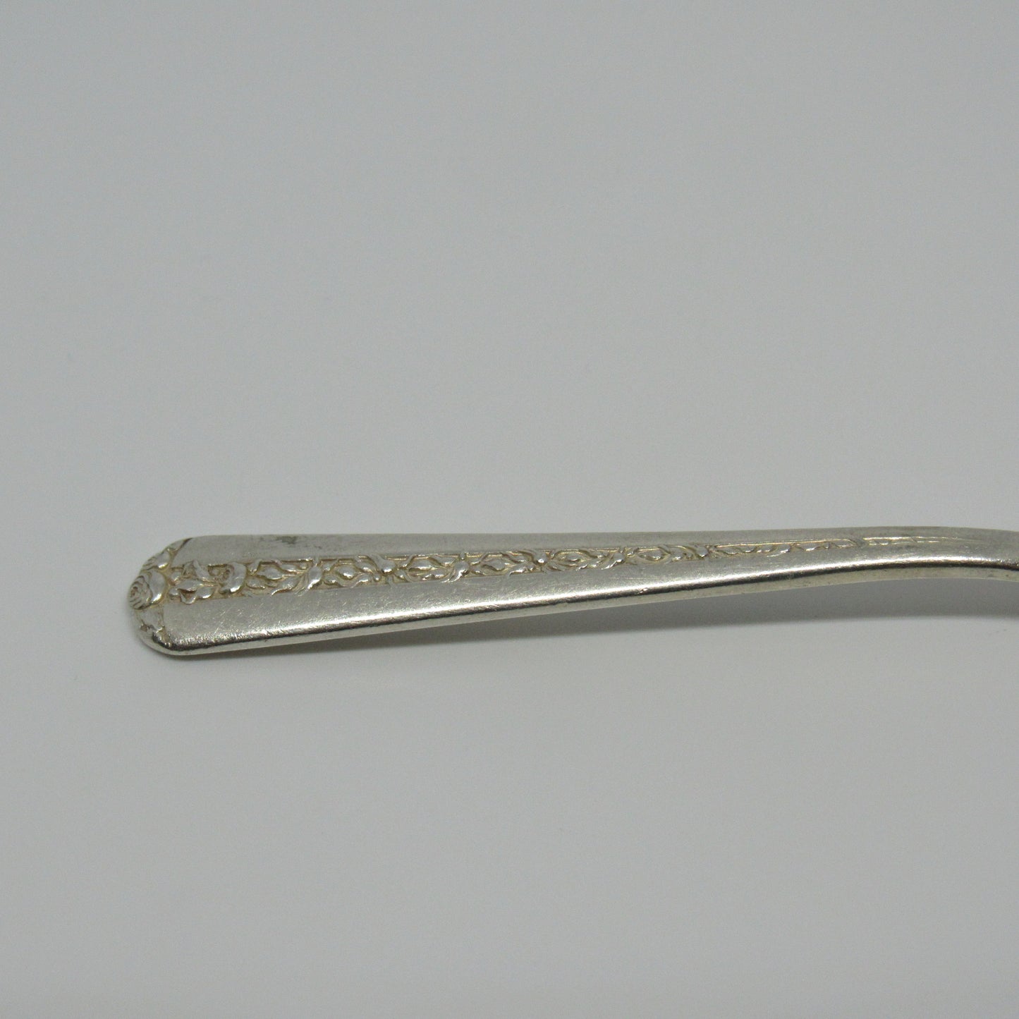 Towle Rambler Rose Sterling Silver Spoon & Fork 2 Piece Baby Set - No Mono