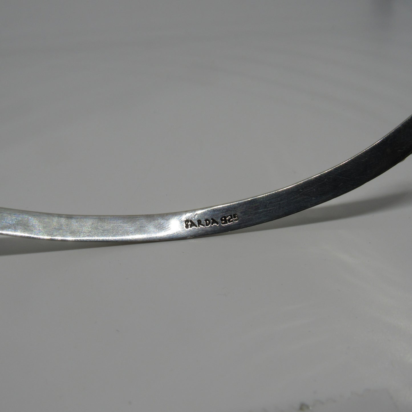 Sarda Sterling Silver Bali Pebbled Swirl Collar Choker S Hook Necklace - 17 inch