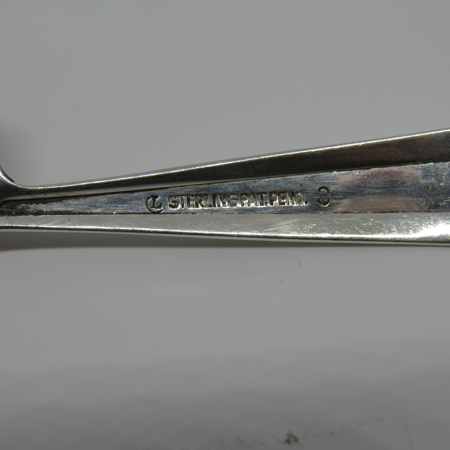 Lebkuecher & Co Sterling Silver Baby Fork - No Mono