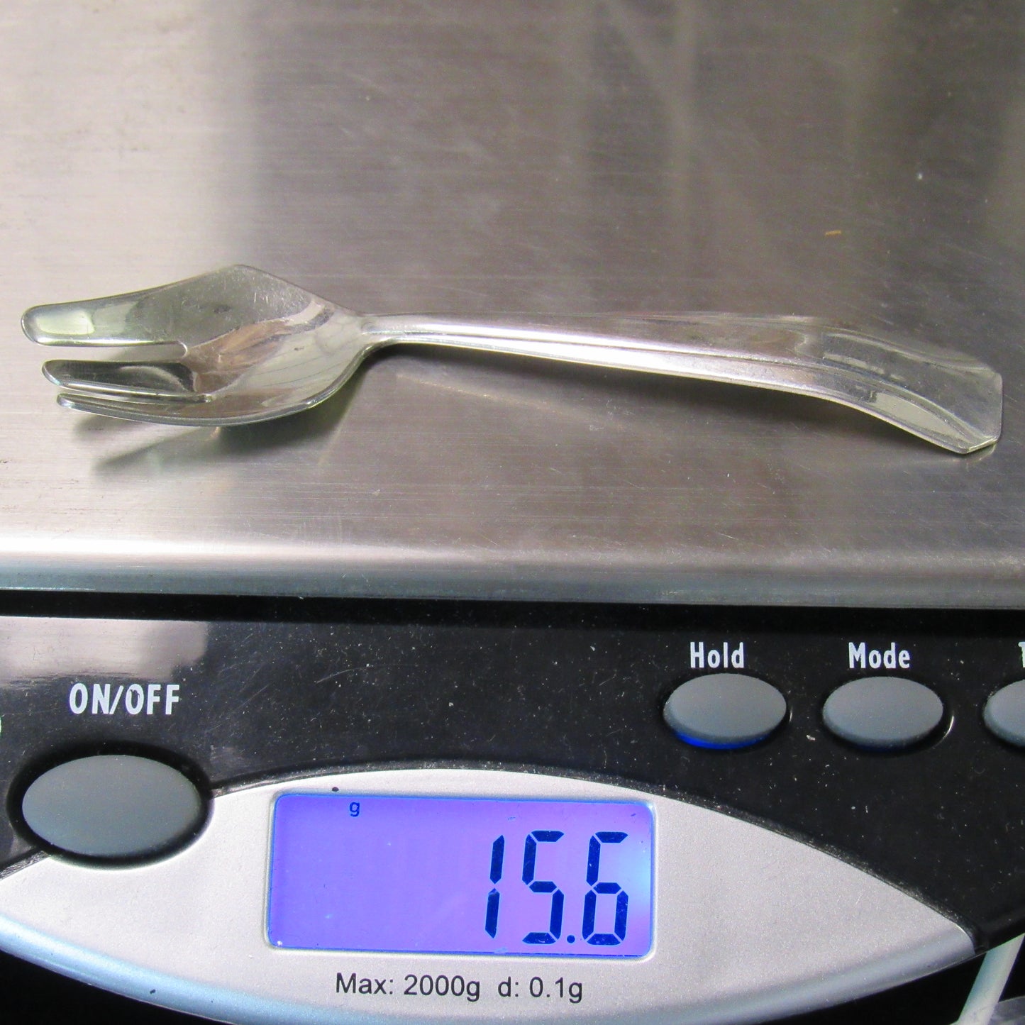 Lebkuecher & Co Sterling Silver Baby Fork - No Mono