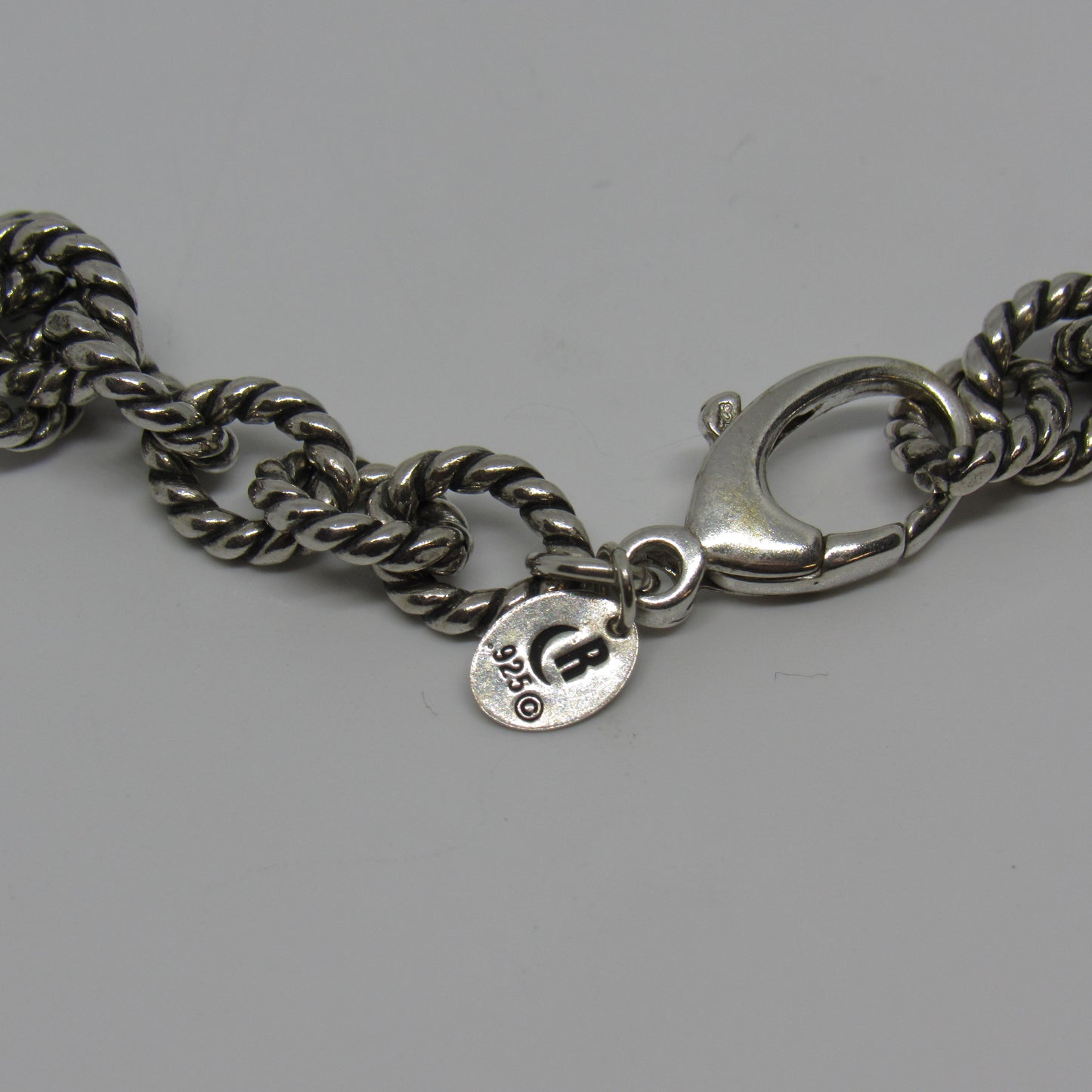 Carolyn Pollack Relios Sterling Silver Twist Cable Necklace - 20 in