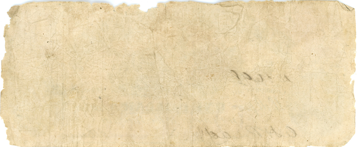 1862 7/21 $1 Richmond VA One Dollar Virginia Treasury Note