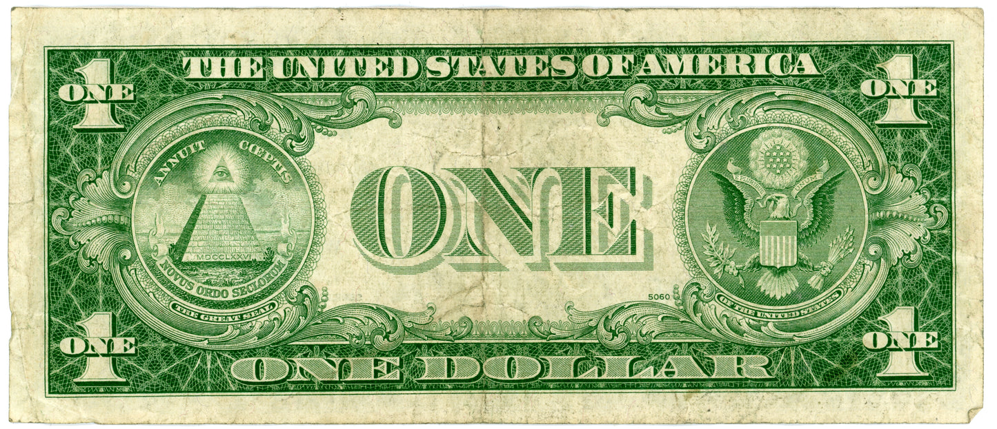 1935 D $1 Silver Certificate Clark Snyder F-1613N