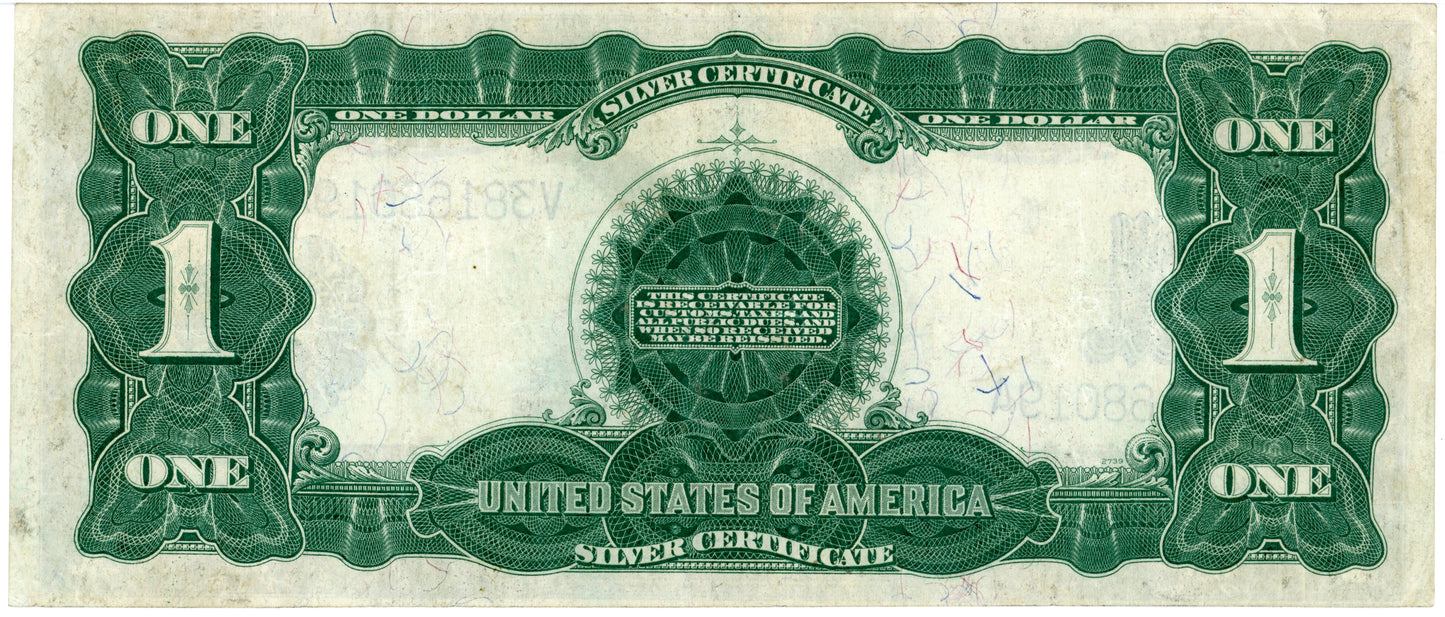 1899 $1 Silver Certificate Note Speelman White F-236 V38168019A
