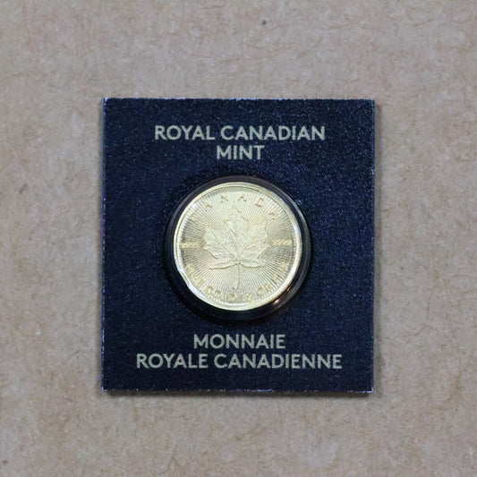 2021 Canada 1 Gram .9999 Fine Gold Maple Leaf Coin