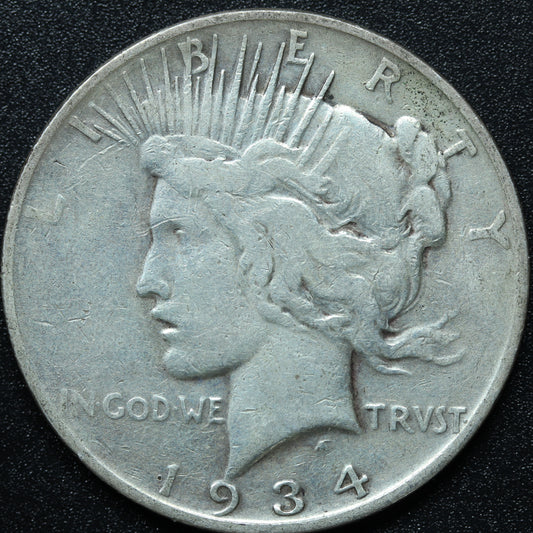1934 Peace Dollar - Silver - Denver