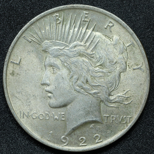 1922 Peace Dollar - Silver - Philidelphia