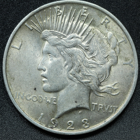 1923 Peace Dollar - Silver - Philadelphia - Exact Coin Pictured