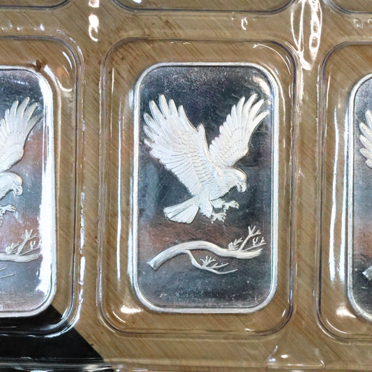 SilverTowne Eagle & Branch Design 1 ozt silver Bar - Sealed