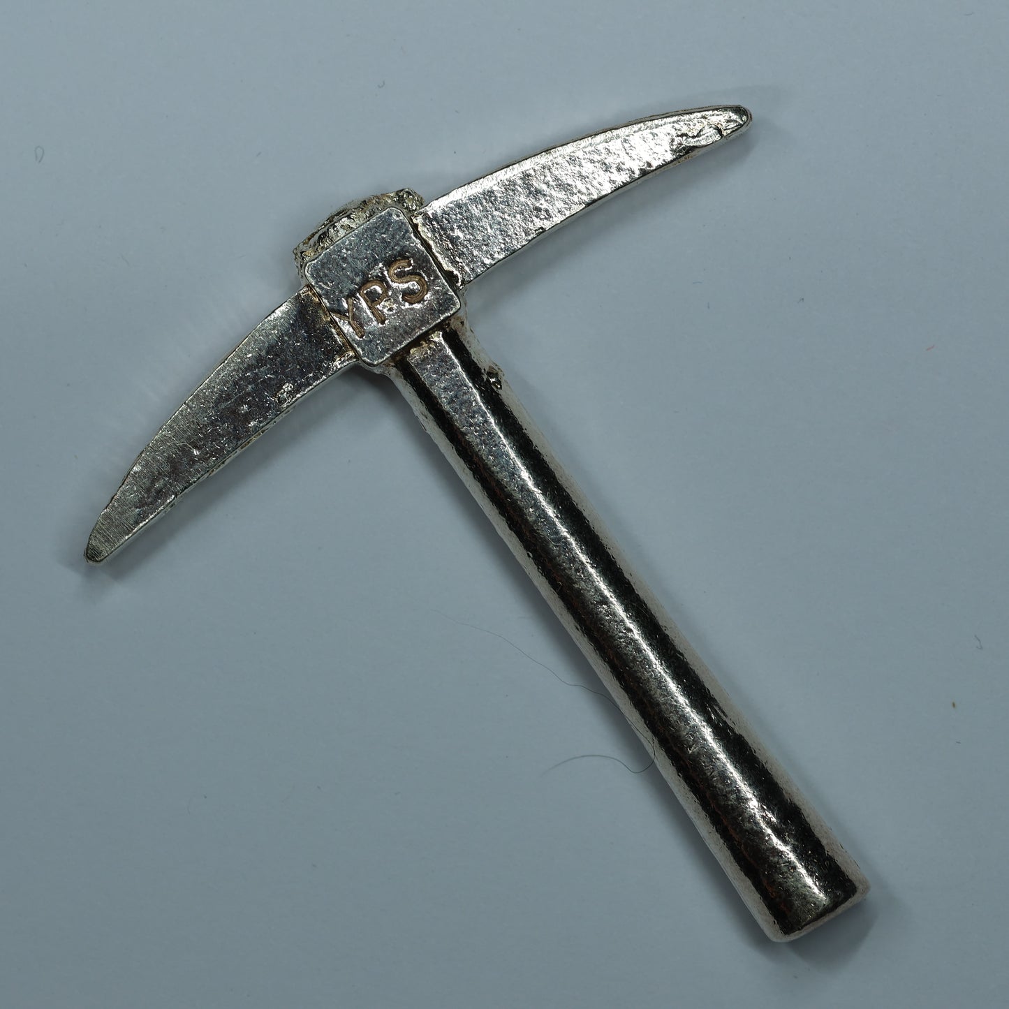 1  oz .999 Fine Silver Bullion Poured Pick Ax by Yeager's Poured Silver YPS