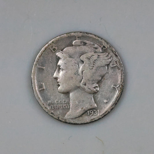 1931 D (Denver) Mercury Dime 10c