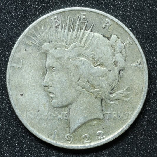 1922 Peace Dollar - Silver - Denver