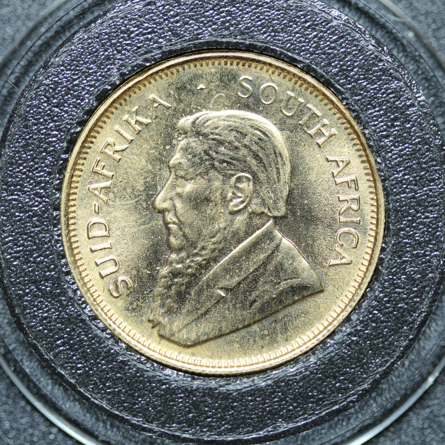 1980 1/4 oz South African Gold Krugerrand Bullion Coin w/ Capsule