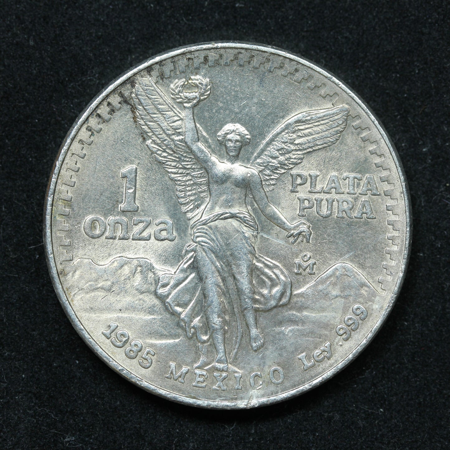 1985 1 oz Onza .999 Fine Silver Mexico - Mexican Silver Libertad
