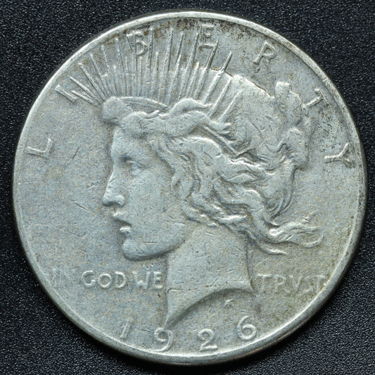 1926 S Peace Dollar - Silver - San Francisco