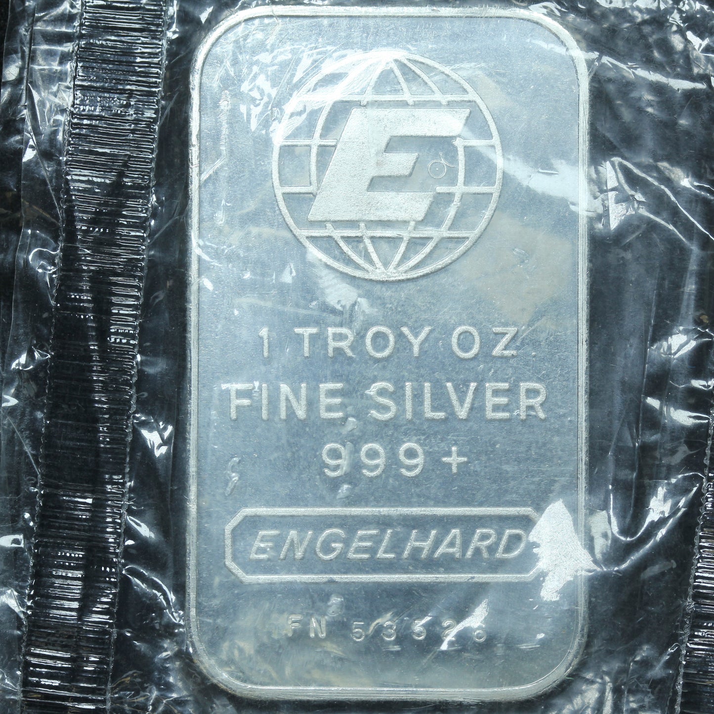 1 oz .999 Fine Silver Engelhard Bar - #FN53526 - Sealed