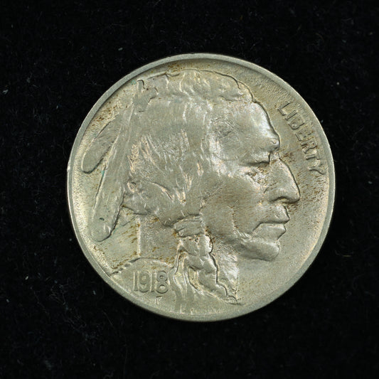 1918 Buffalo Nickel 5c