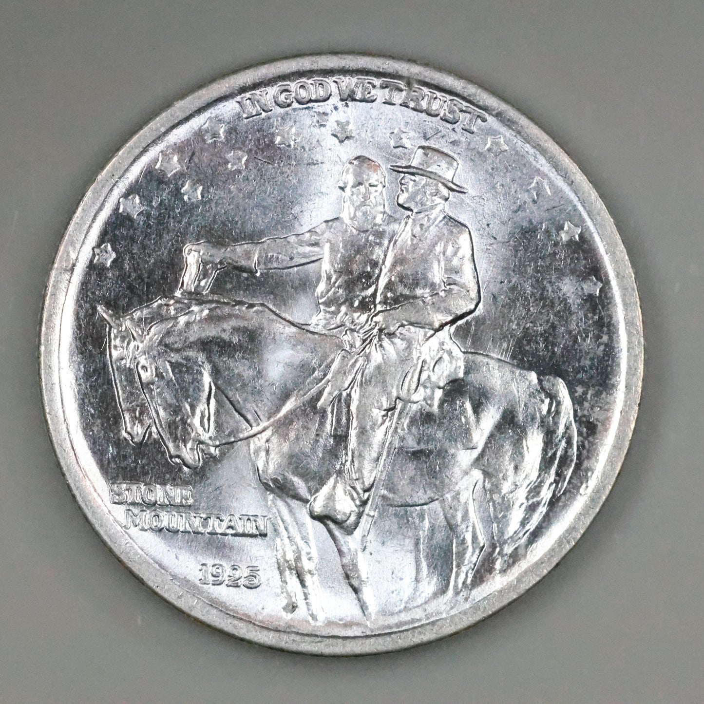 1925 Stone Mountain Commemorative Silver Half Dollar Coin