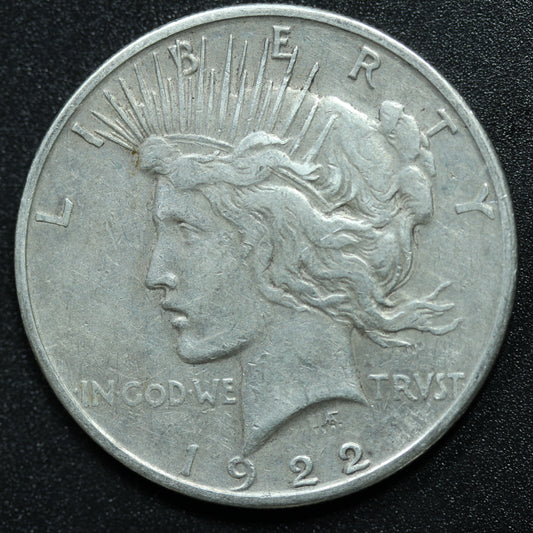 1922 Peace Dollar - Silver - San Francisco