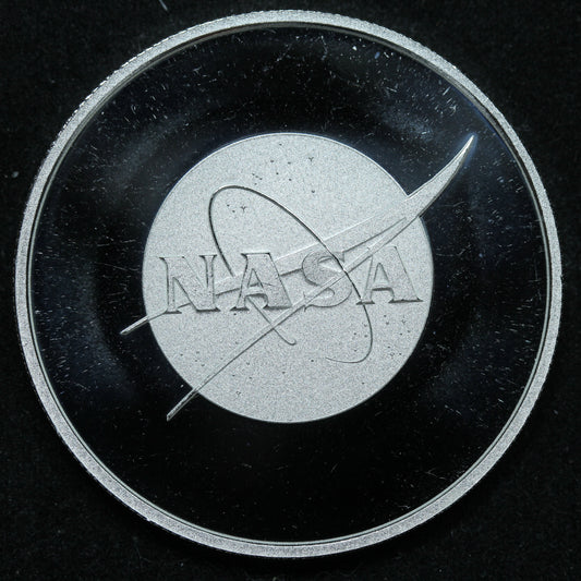 1 oz .999 Fine Silver - 2022 Mesa Grande $10 NASA Meatball Logo