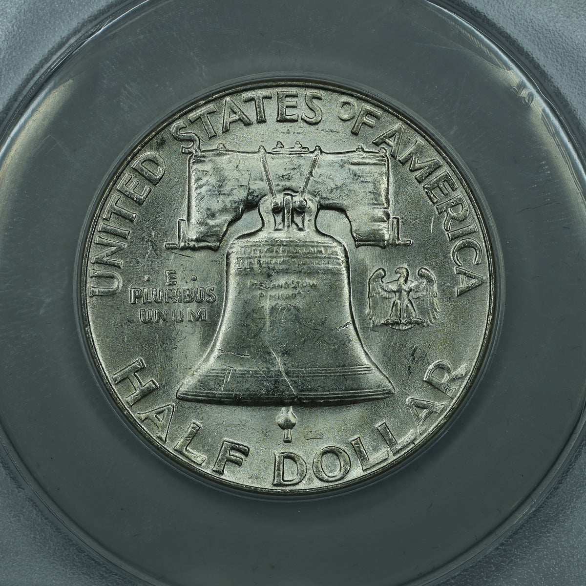 1955 Franklin Half Dollar 50c - ANACS Certified Bugs Bunny