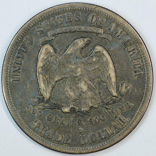1878 S US Trade Dollar Nice Condition San Francisco