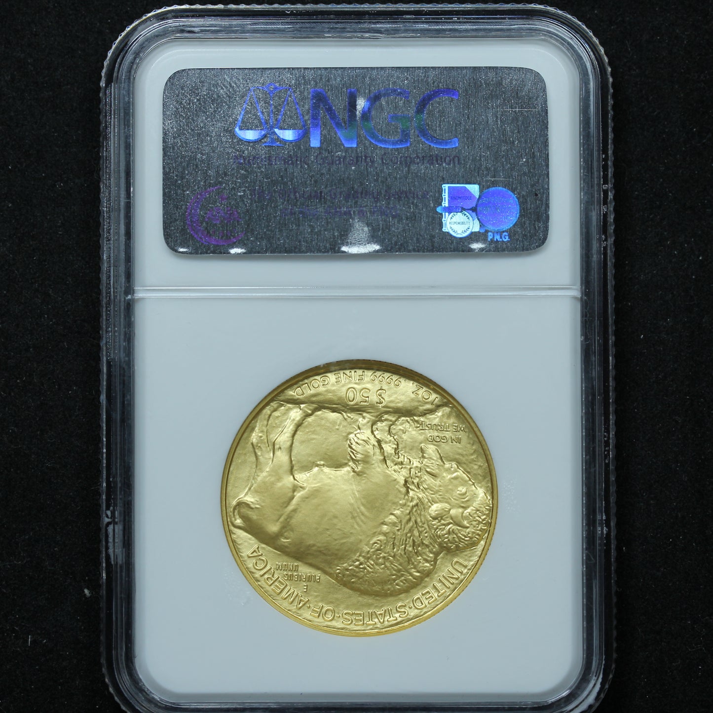 2007 $50 1 oz .9999 Fine Gold Buffalo - NGC MS 69 Early Releases (#2)