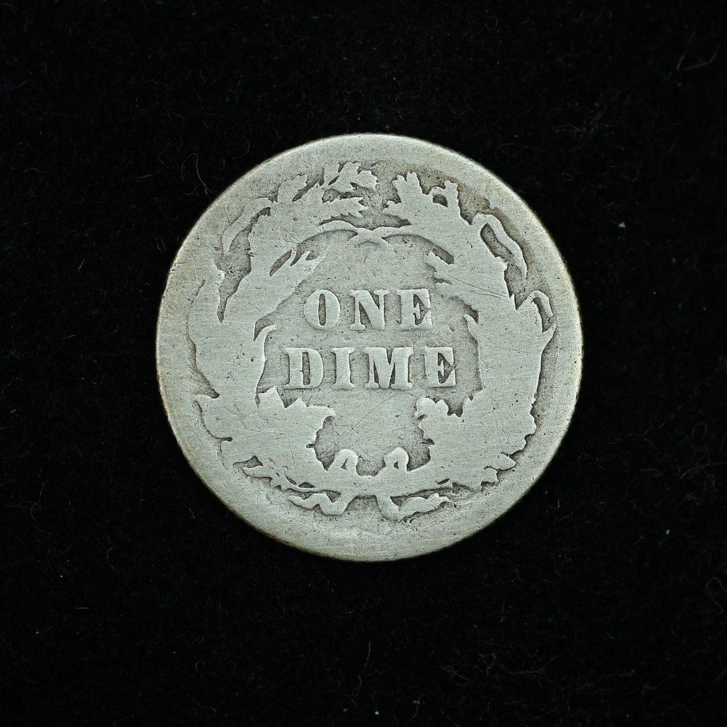 1887 Seated Liberty Dime 10c Variety 4 Philadelphia