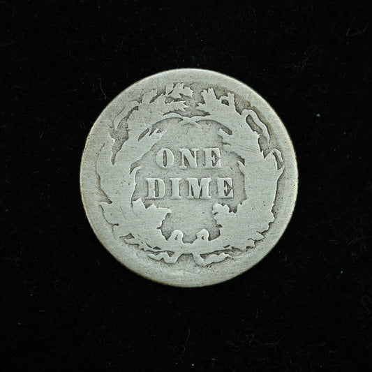1887 Seated Liberty Dime 10c Variety 4 Philadelphia