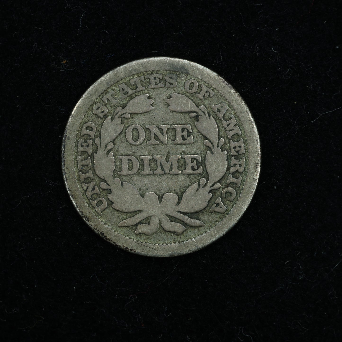 1856 Seated Liberty Dime 10c Variety 2